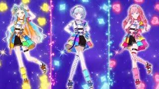 Aikatsu Academy Streaming Club Transformation: Streaming Coords!