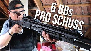 Golden Eagle M870 Airsoft Shotgun Review Deutsch