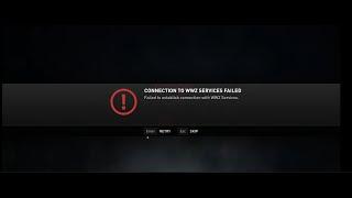 World war Z  |Connection  to wwz services failed|connection error wwz