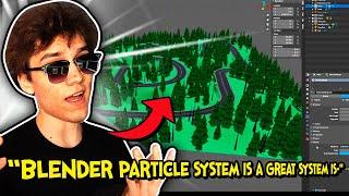 dani finds blenders particle system