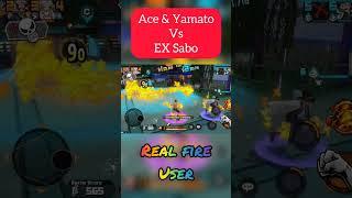 Ace & Yamato vs Sabo fight | One Piece Bounty Rush | OPBR