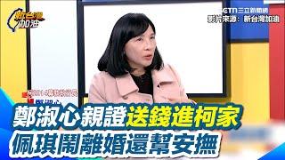 鄭淑心上火線親證"募款直送柯文哲家" 陳佩琪見負債"鬧離婚" 鄭淑心點錢給他還幫安撫 揭柯10年前就有獻金爭議｜94要賺錢