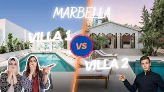 Tour of TWO modern villas under 1.7m€ in Marbella, Spain! which one will be yours? MarBanus Estates