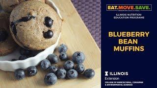 Blueberry Bean Muffins