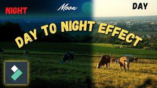 Day to Night Effect | Advance Color Grading in FILMORA |