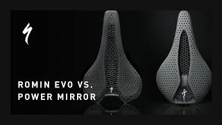 Romin EVO vs. Power Mirror Saddle Shapes