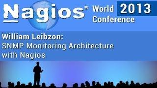 Nagios World Conference 2013. William Leibzon - SNMP Monitoring Architecture With Nagios