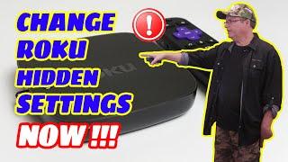 ROKU TUTORIAL | CHANGE THESE HIDDEN ROKU SETTINGS !!!