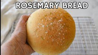 Delicious Soft Crust Rosemary Bread At Home