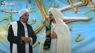 Habib Mawla Muhammad Amin Al Idrisi Al Hasani bersama Habib Hasan Al Muhdor