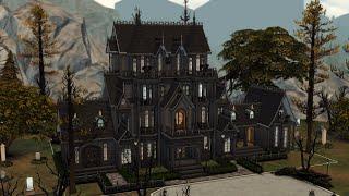 Vampire Mansion | The Sims 4 Stop Motion Build | No CC
