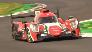 2023 Oreca 07 LMP2 Testing at Monza Circuit- Pure Gibson V8 Sound at the Temple of Speed!