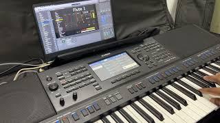 How to change mainstage 3 patches with Yamaha psr sx900