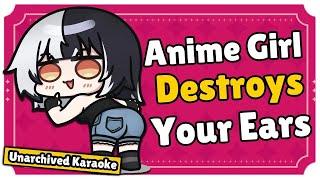 【Unarchived Karaoke】Anime Girl Goes Through Her Gangsta Arc #shorts (Shiori Novella - 7/1/24)