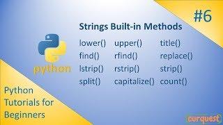 Python - (6) - String built-in methods - 1