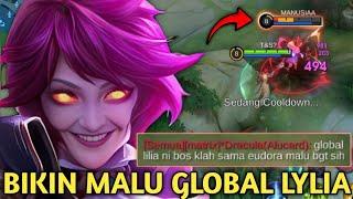 EUDORA BIKIN MALU TOP GLOBAL LYLIA,CULIK DI SEMAK² SAMPE BELI ATHENA SAKING TAKUTNYA! MOBILE LEGENDS