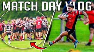 70-0 RUGBY GAME GETS HEATED | Match Day Vlog