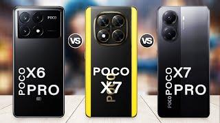 Poco X7 Vs Poco X7 Pro Vs Poco X6 Pro | Poco X7 Series Specs Review