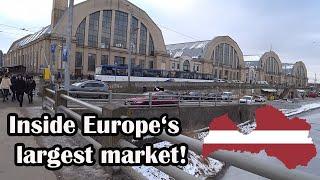 Riga Central Market and Observation Deck Visit