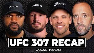 UFC 307 RECAP w/ Rampage Jackson, TJ Dillashaw, Bear Degidio, and Jason Parillo