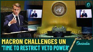 France's Emmanuel Macron's Full Speech at UNGA: Israel-Lebanon War, Reforming Veto Power & More...