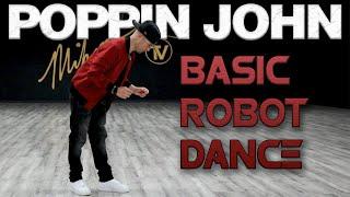 Basic Robot Dance (Dance Moves Tutorials) Poppin John | MihranTV(@MIHRANKSTUDIOS)