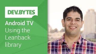 Android TV: Using the Leanback library