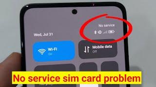 Fixing No Service SIM Card Problem on Your Phone | emergency calls only sim card problem