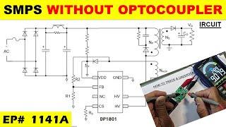 {1141A} SMPS circuit without optocoupler