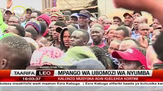 Kalonzo Musyoka adai kuelekea kotini kupinga ubomozi wa nyumba Nairobi