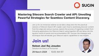 Mastering Sitecore Search Crawler and API