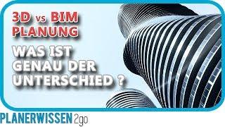 BIM  Was ist der Unterschied zur bisherigen 3D Planung ? // PLANERWISSEN2go