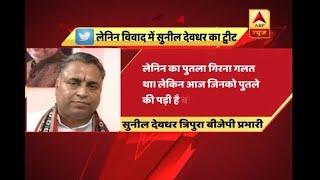 Tripura BJP in charge Sunil Deodhar tweets, "where were the people when 11 people were kil