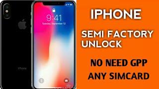 IPHONE SEMI FACTORY UNLOCK NO NEED GPP / ANY SIMCARD