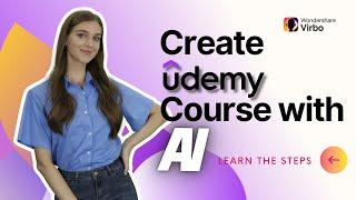 How to Create Udemy Course Video with AI and Earn from Them | AI Online Course Generator