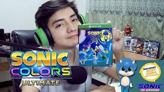 Mis juegos de Sonic + Sonic Colors Ultimate Launch Edition | Unboxing