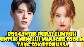 Bos Cantik Pura Pura Lumpuuh Untuk Menguji Manager Sorum Yang Sok Berkuasa