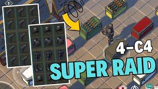 I USED 4 - C4 IN THIS SUPER RAID! Last Day On Earth Survival