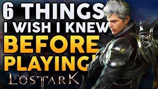 6 Things I Wish I Knew Before Playing Lost Ark!