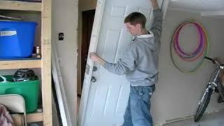 Removing a Garage Entry Door