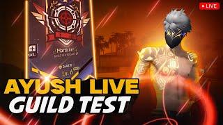 (Live)  FREEFIRE LIVE ID REACTION & GUILD TEST  #freefirelive #freefire #shortsLIVE