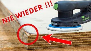 5 Tricks mit dem Exzenterschleifer vom Profi - Mythen, Fehler und mehr