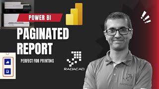 Power BI Paginated Report   Perfect for Printing