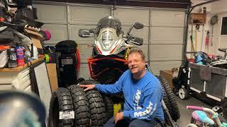 Almost Midnight Tire Update | Metzeler Karoo 4 | Bridgestone AX41 | Motoz RallZ