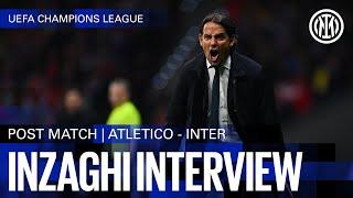 SIMONE INZAGHI INTERVIEW | ATLETICO MADRID 2-1 INTER (3-2 on penalties) ️