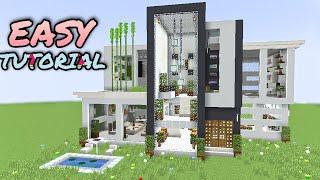 Minecraft | How to Build A Modern House Like #Akila Gaming | Part - 2 || MINECRAFT CITY #34