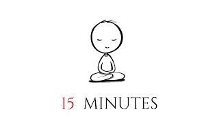 15 Minute Silent Meditation | Meditation for Beginners + FREE GUIDE