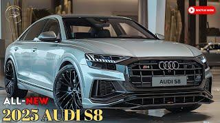 The New 2025 Audi S8 - Luxury Sedan with Supercar Performance!