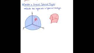 The Element of Volume in Spherical Coordinates