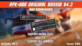 BUSSID v4.3 APK + OBB Original + MAP Downloader | FIX Map Downloading Problem | Tutorial | Team KBR